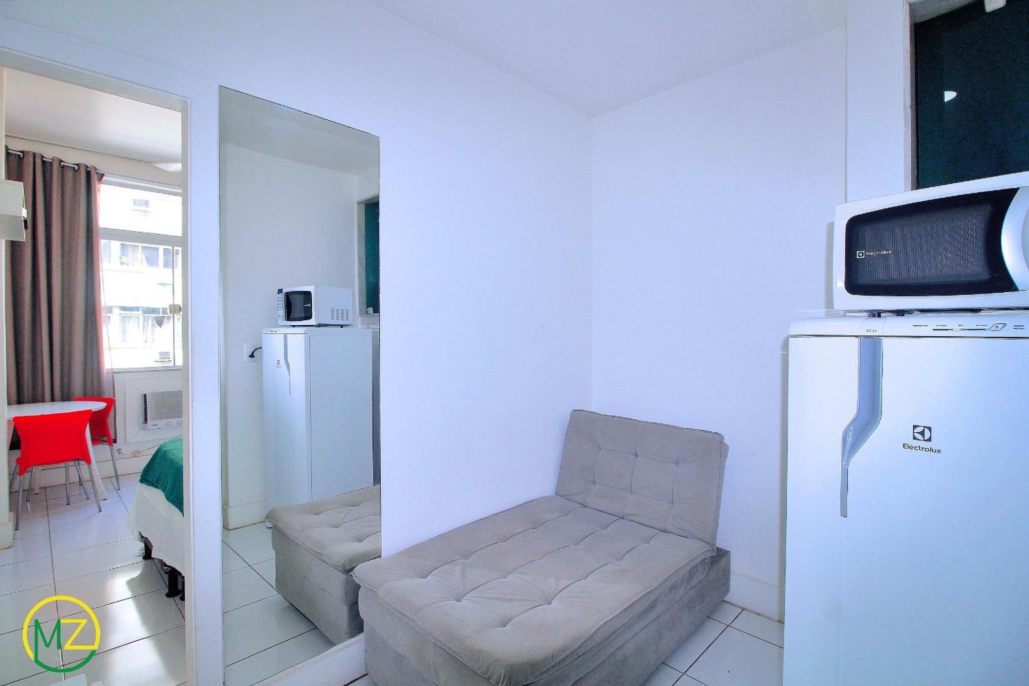 Studio Vista Mar Para 3 Pessoas Em Copacabana Ріо-де-Жанейро Екстер'єр фото