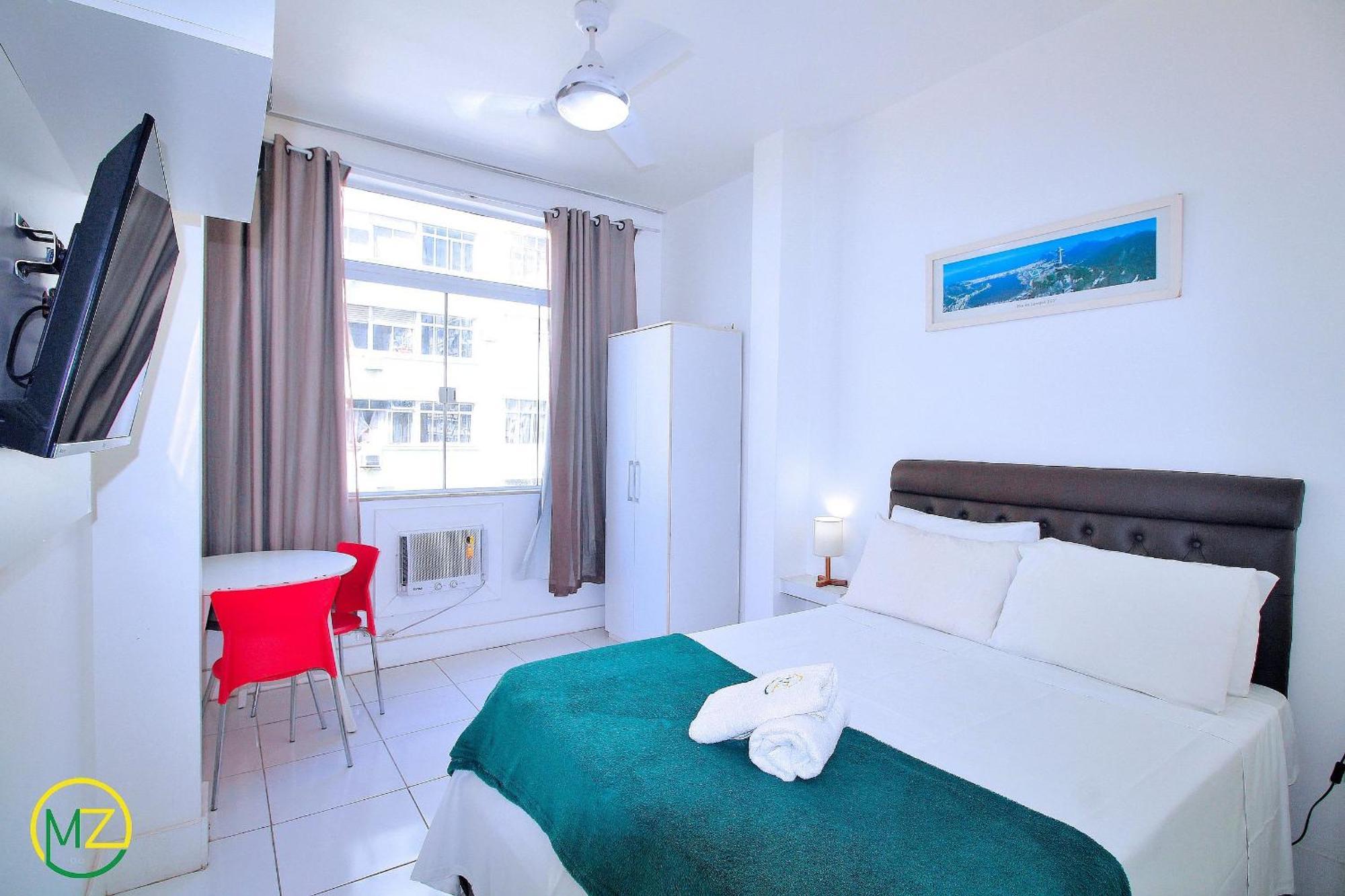 Studio Vista Mar Para 3 Pessoas Em Copacabana Ріо-де-Жанейро Екстер'єр фото